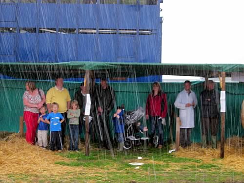 Sheltering at Dumfries Show